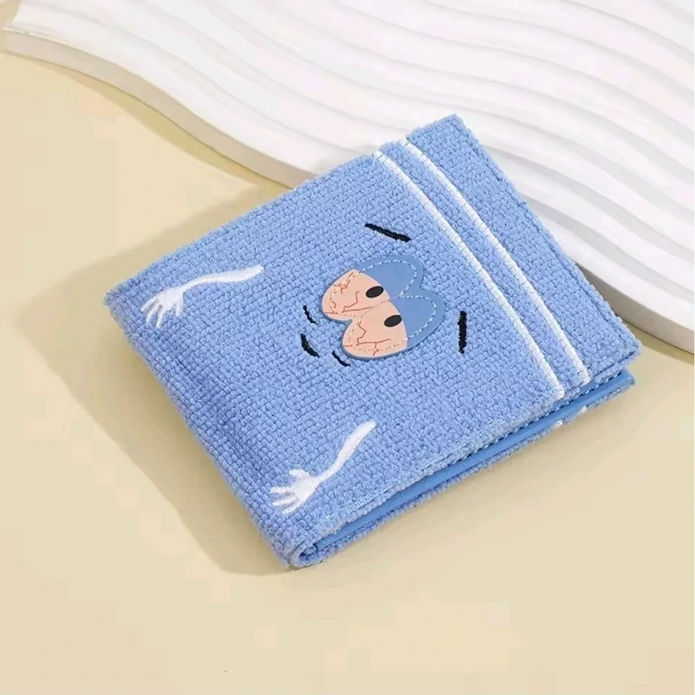 South Park Towelie Blue Towel Fabric Bifold Wallet ID Window Card Holder Unisex